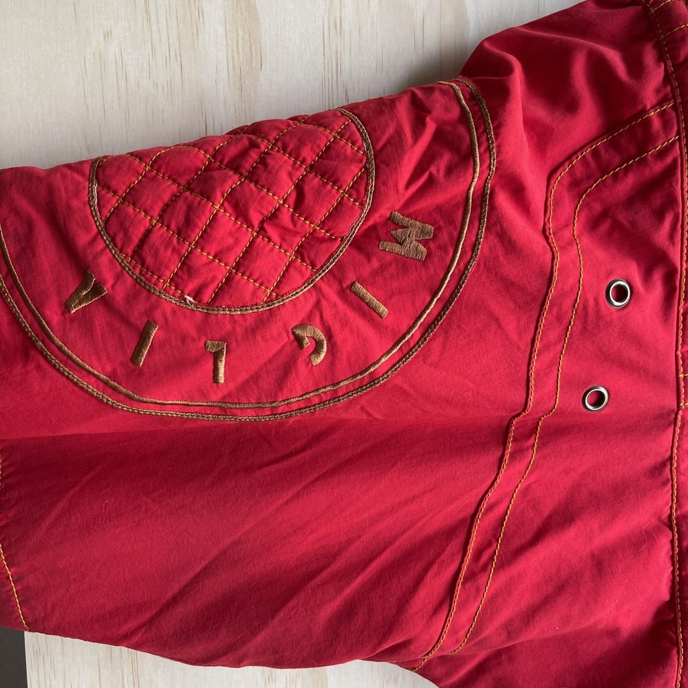 Vintage Bogner Mille Miglia 264 Jacket Mens Large Red Ski Racing Car Bomber - Picture 3 of 15